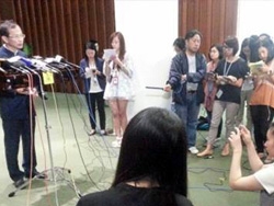 Students gained hands-on interview experience in Legislative Council