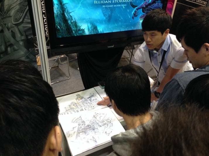 Students joining the SIGGRAPH ASIA at HKCEC
